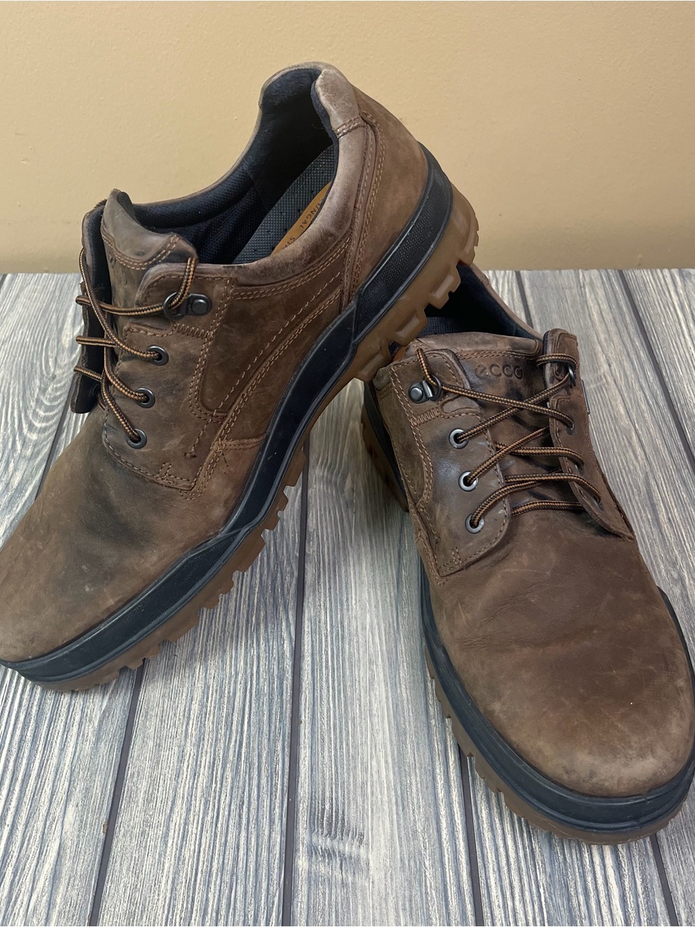 ECCO Gore-Tex Brown Men's Outdoor Shoes Size 48 / 14-14.5